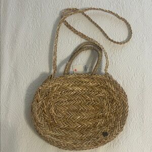 Billabong Natural Woven Shoulder Bag
